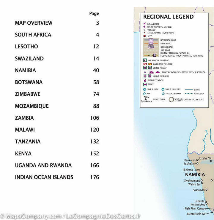 Mild to Wild : Adventures & Activities in Southern Africa (MapStudio) - en anglais | MapStudio - La Compagnie des Cartes