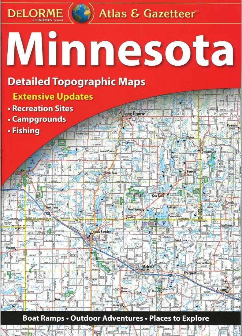 Minnesota Atlas & Gazetteer | DeLorme atlas DeLorme Default Title