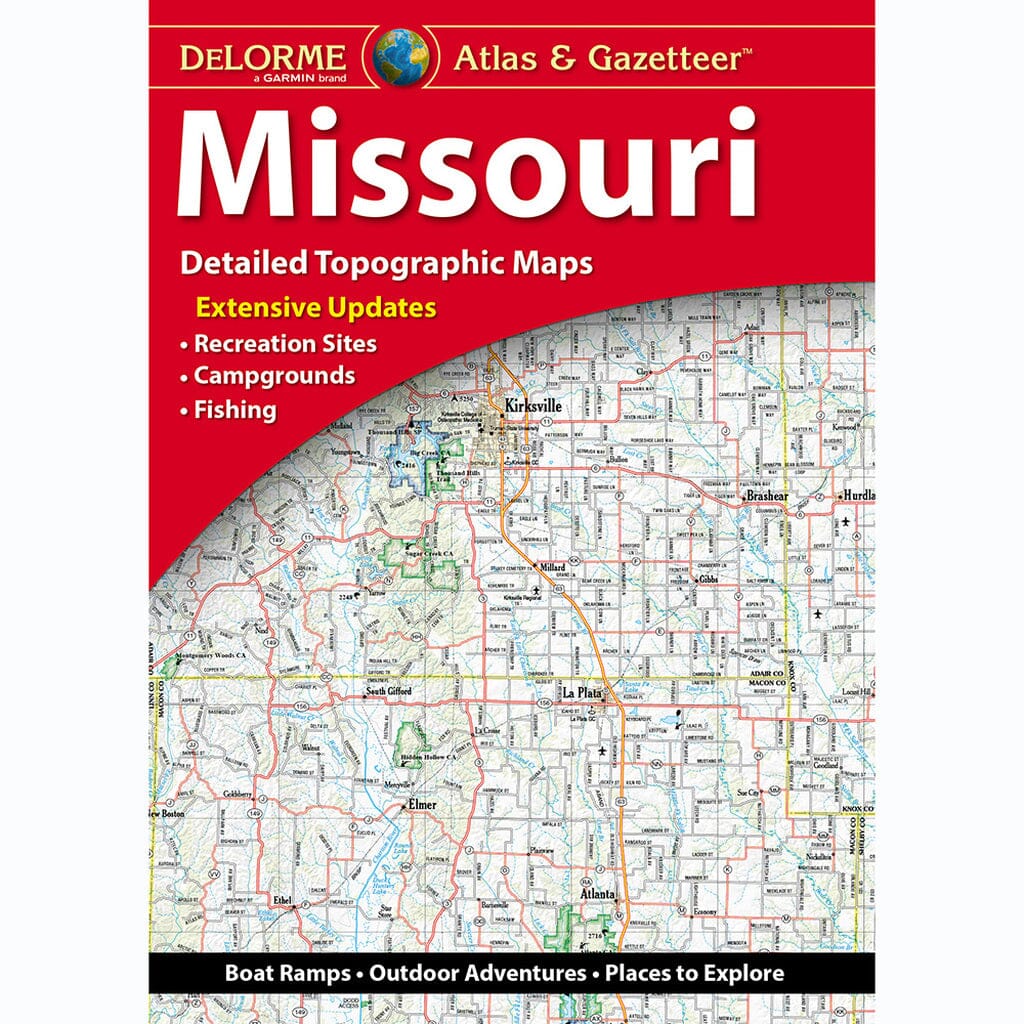 Missouri Atlas & Gazetteer | DeLorme atlas DeLorme