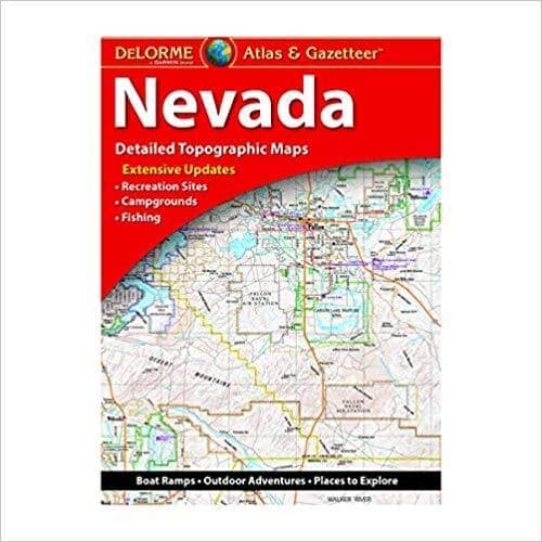 Nevada Atlas & Gazetteer | DeLorme atlas DeLorme