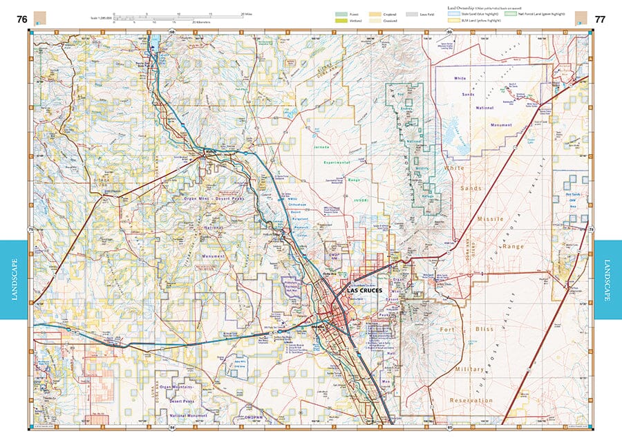 New Mexico Road and Recreation Atlas | Benchmark Maps atlas Benchmark Maps 