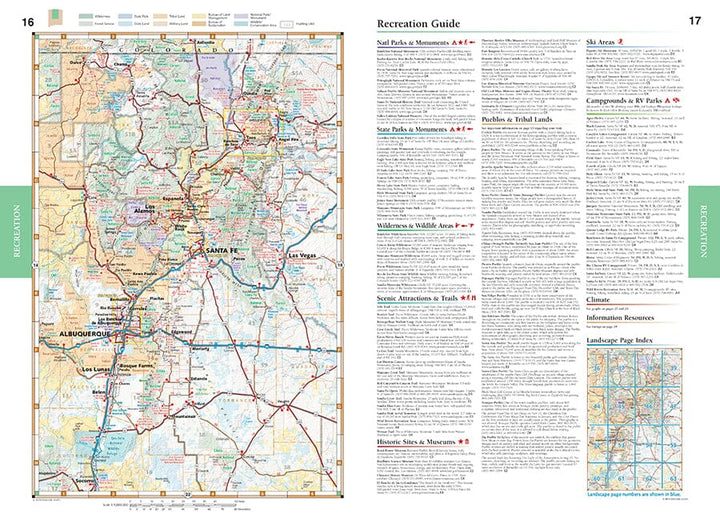 New Mexico Road and Recreation Atlas | Benchmark Maps atlas Benchmark Maps 