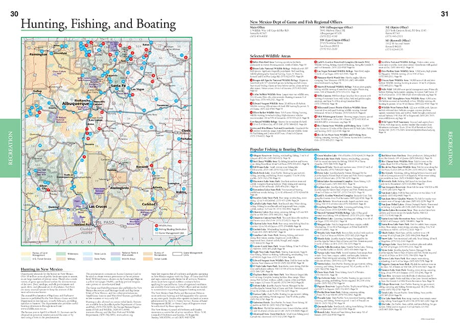 New Mexico Road and Recreation Atlas | Benchmark Maps atlas Benchmark Maps 