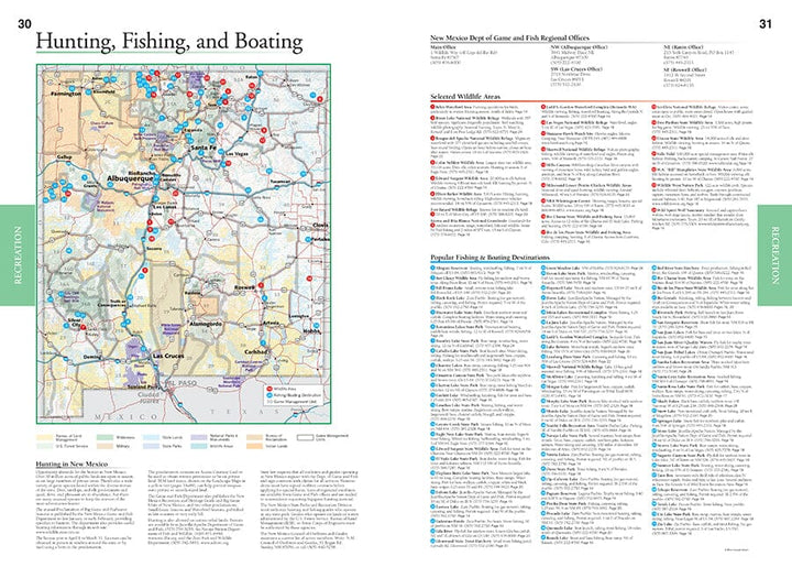 New Mexico Road and Recreation Atlas | Benchmark Maps atlas Benchmark Maps 