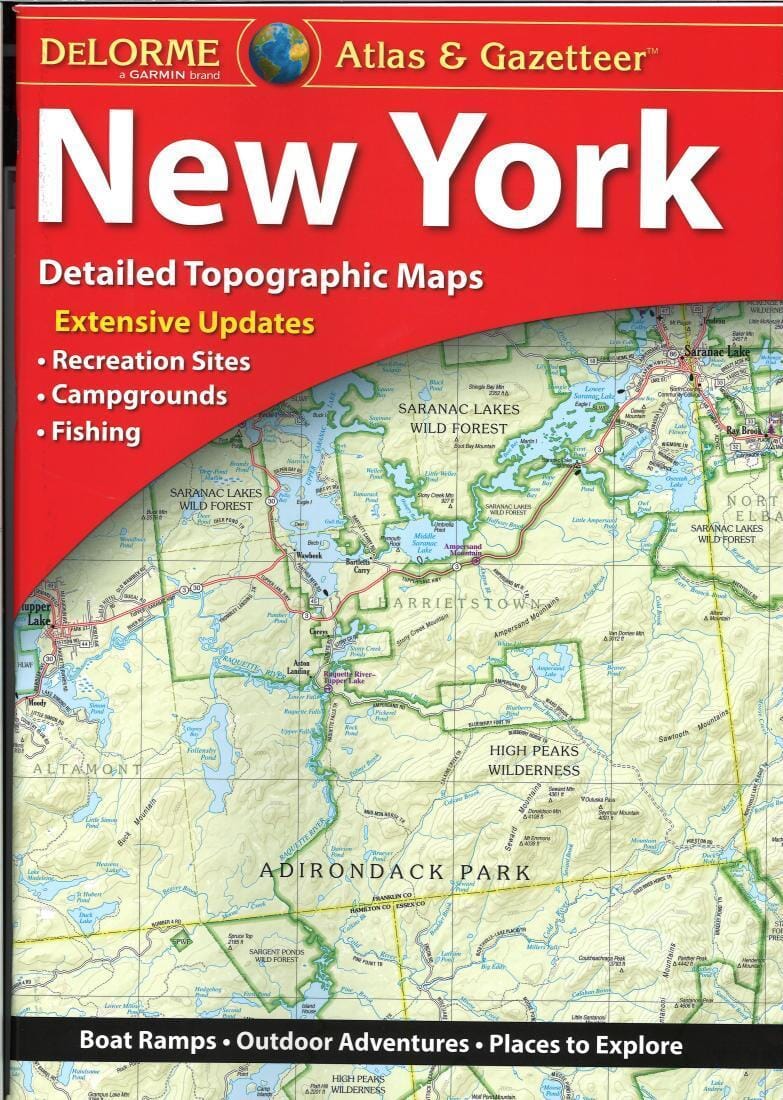 New York Atlas & Gazetteer | DeLorme atlas DeLorme