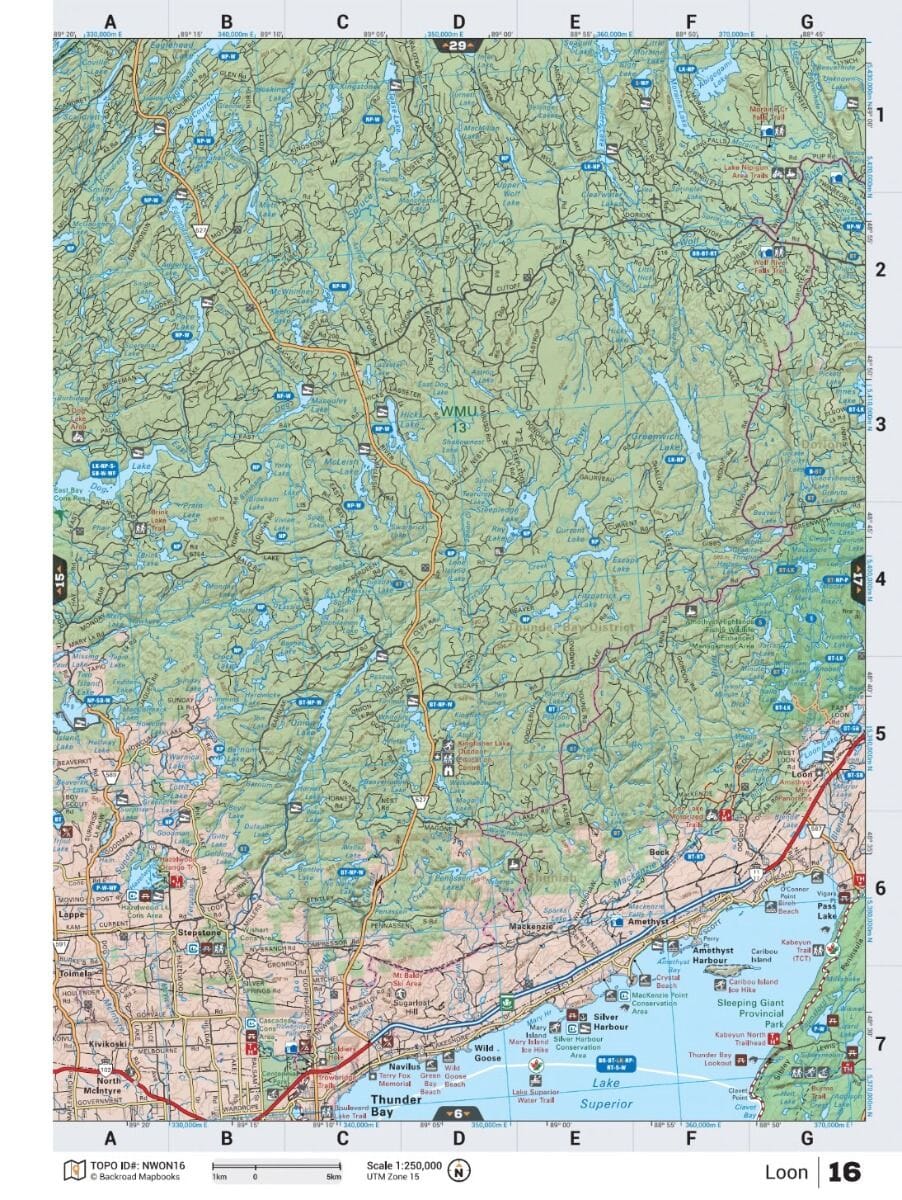 Mapbook Detailed Northwestern Ontario MapBook | Backroads Mapbooks – Cartovia