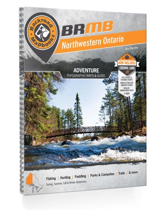 Nord-ouest de l'Ontario MapBook | Backroads Mapbooks atlas Backroads Mapbooks