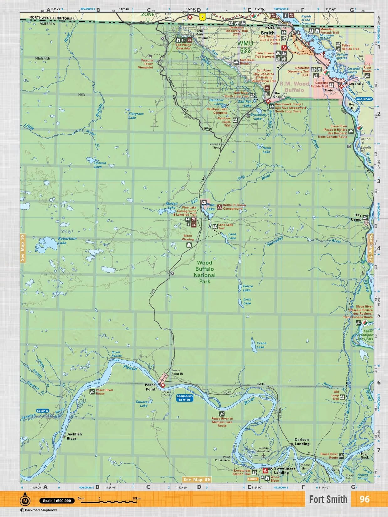 Northern Alberta MapBook | Backroads Mapbooks atlas Backroads Mapbooks 