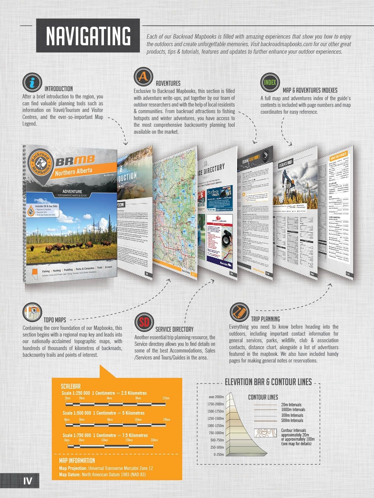 Northern Alberta MapBook | Backroads Mapbooks atlas Backroads Mapbooks 