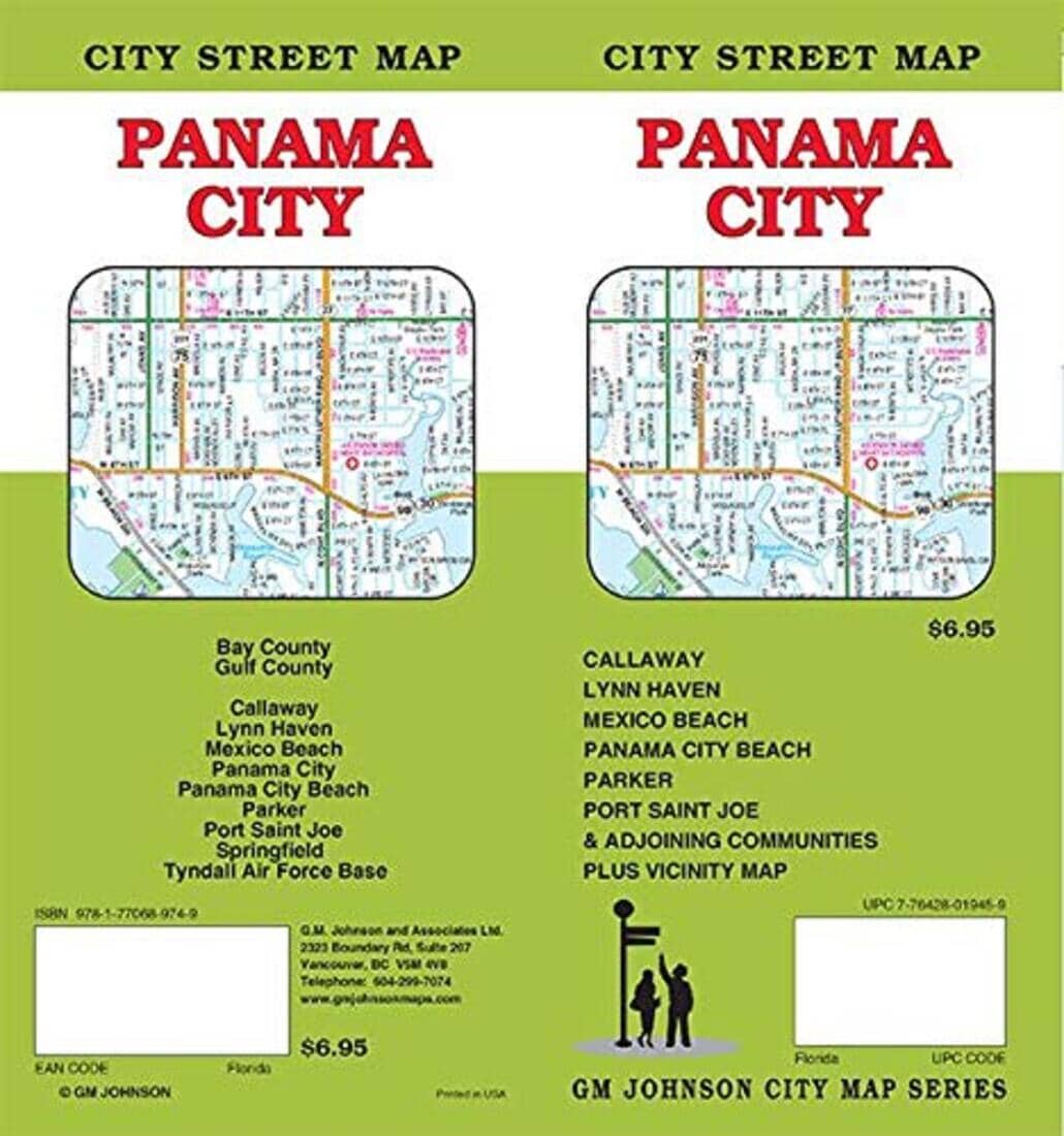 Panama City : Callaway : Lynn Haven : Plan de ville | GM Johnson plan de ville GM Johnson