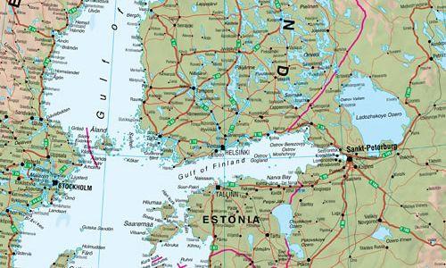 Panneau épinglable (en anglais) - Europe physique - 136 x 98 cm | Maps International panneau épinglable Maps International 