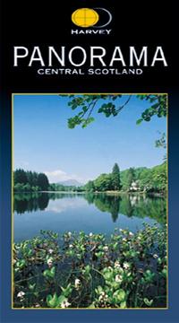 Panorama Central Scotland | Harvey Maps - Panorama maps carte pliée Harvey Maps 