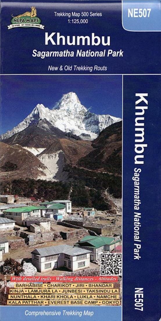 Khumbu Sagarmatha National Park | Himalayan MapHouse Road Map 