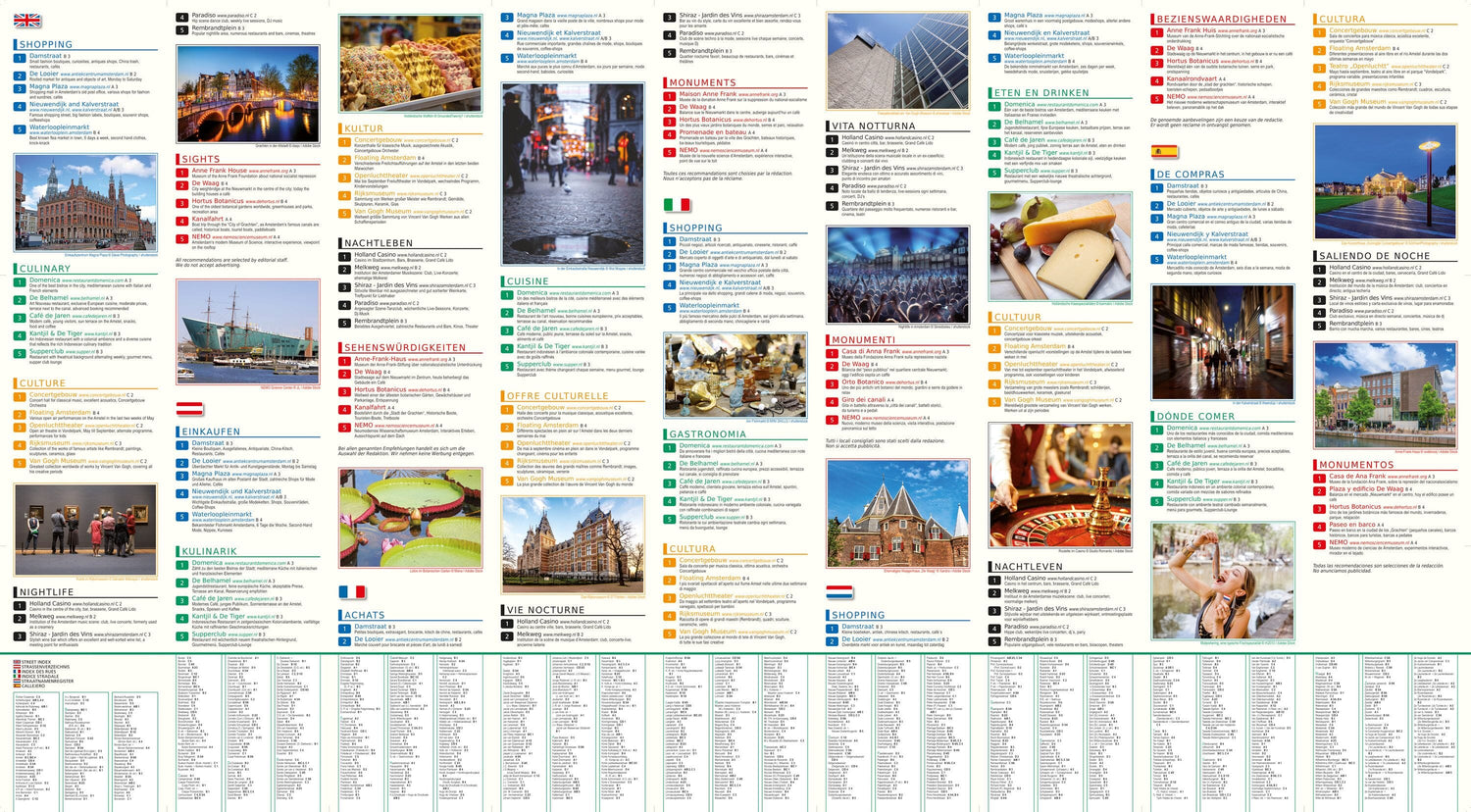 Plan de poche - Amsterdam (Pays-Bas) | Freytag & Berndt plan de ville Freytag & Berndt