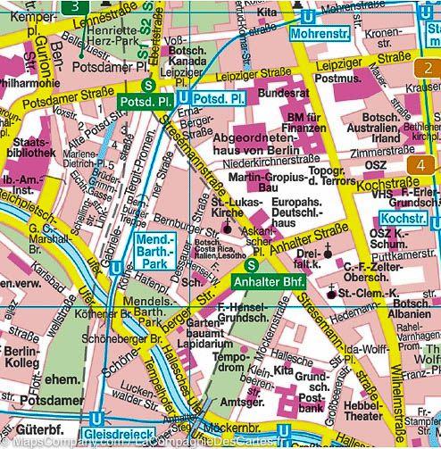 Plan de poche de Berlin (Allemagne) | Freytag & Berndt - La Compagnie des Cartes