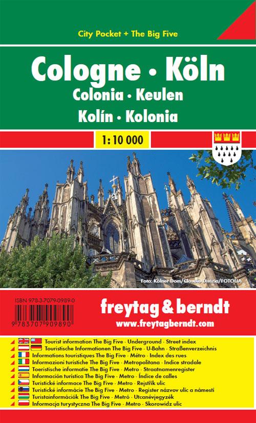 Plan de poche - Cologne | Freytag & Berndt plan de ville Freytag & Berndt Default Title