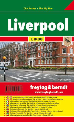 Plan de poche - Liverpool | Freytag & Berndt plan de ville Freytag & Berndt Default Title