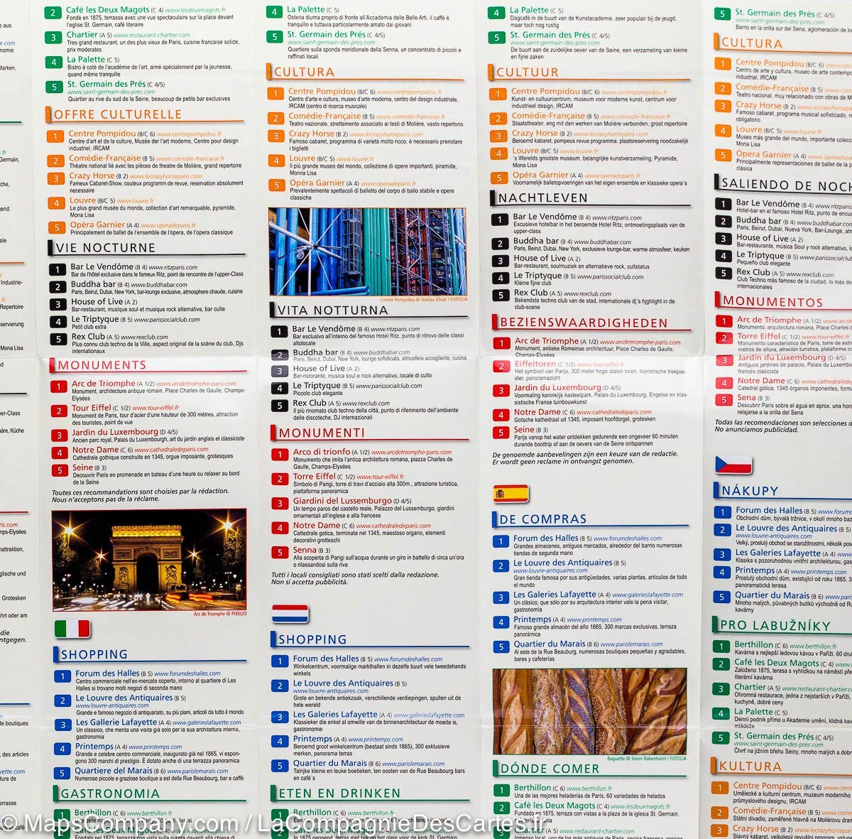 Plan de poche - Paris | Freytag & Berndt plan de ville Freytag & Berndt