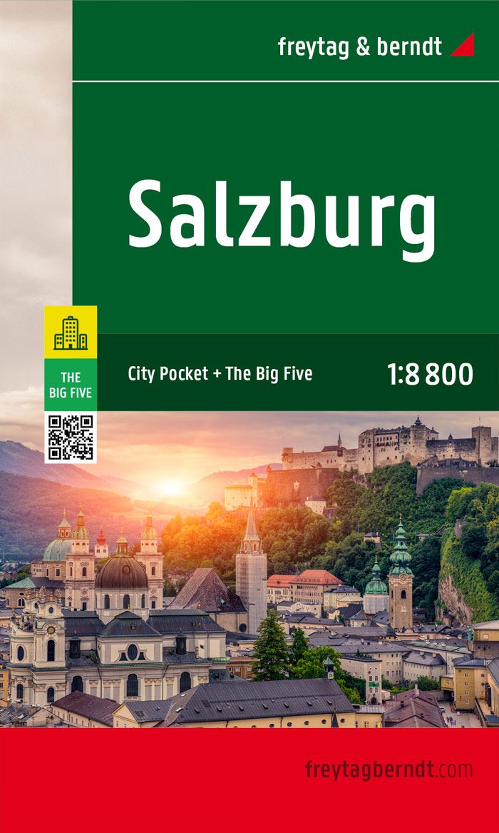 Plan de poche - Salzbourg (Autriche) | Freytag & Berndt carte pliée Freytag & Berndt 
