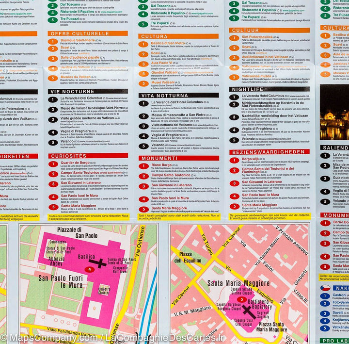 Plan de poche du Vatican | Freytag &#038; Berndt - La Compagnie des Cartes