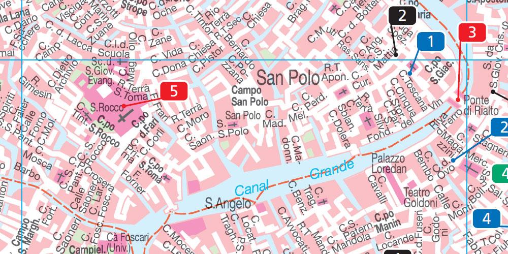 Plan de poche - Venise | Freytag & Berndt plan de ville Freytag & Berndt