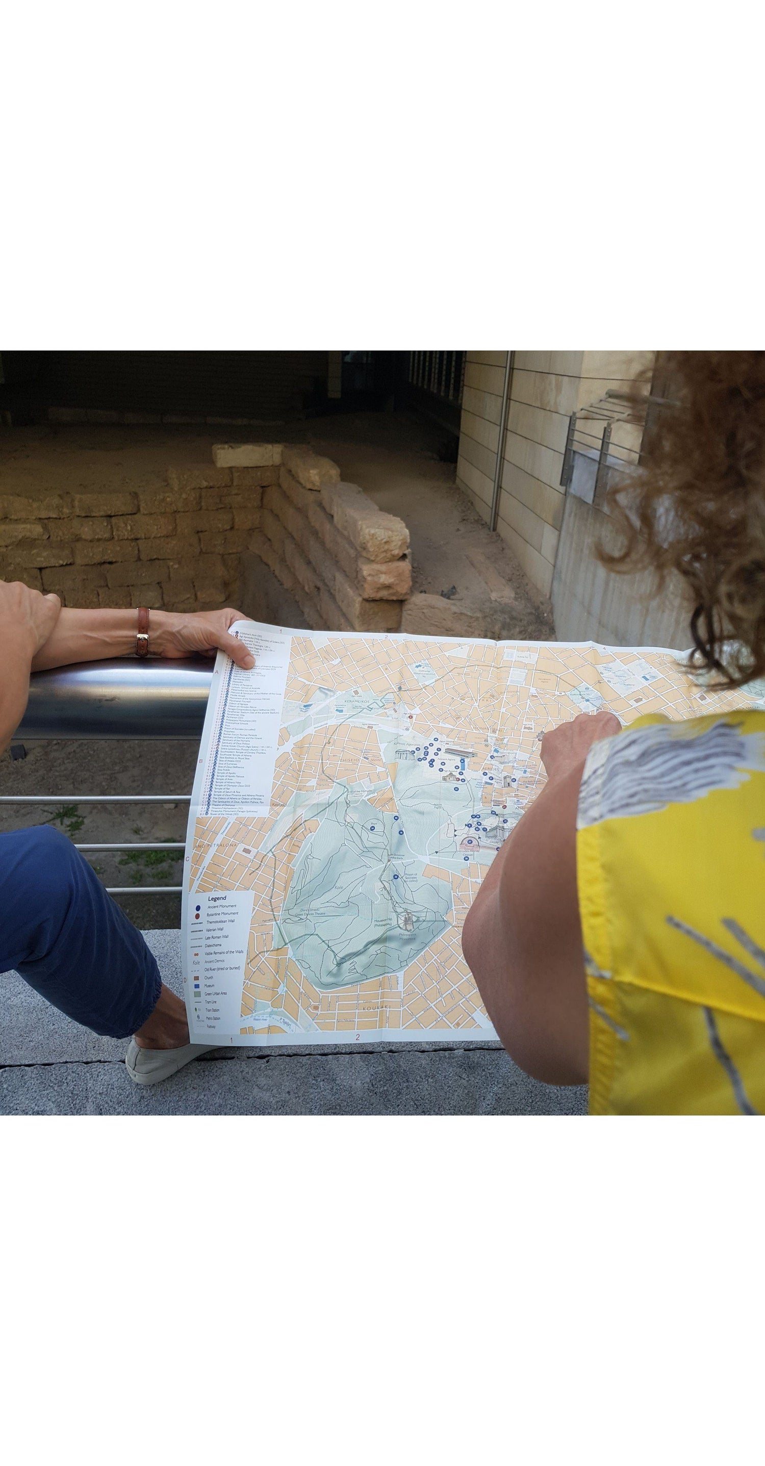 Plan de ville - Athènes, carte culturelle | Anavasi plan de ville Anavasi