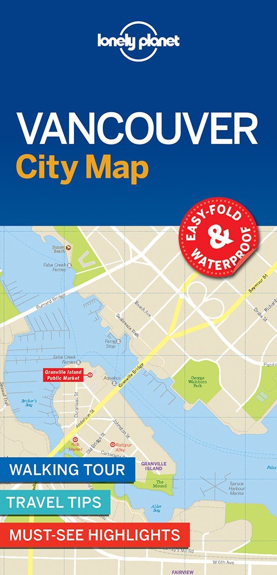 Plan de ville (en anglais) - Vancouver | Lonely Planet plan de ville Lonely Planet EN Default Title