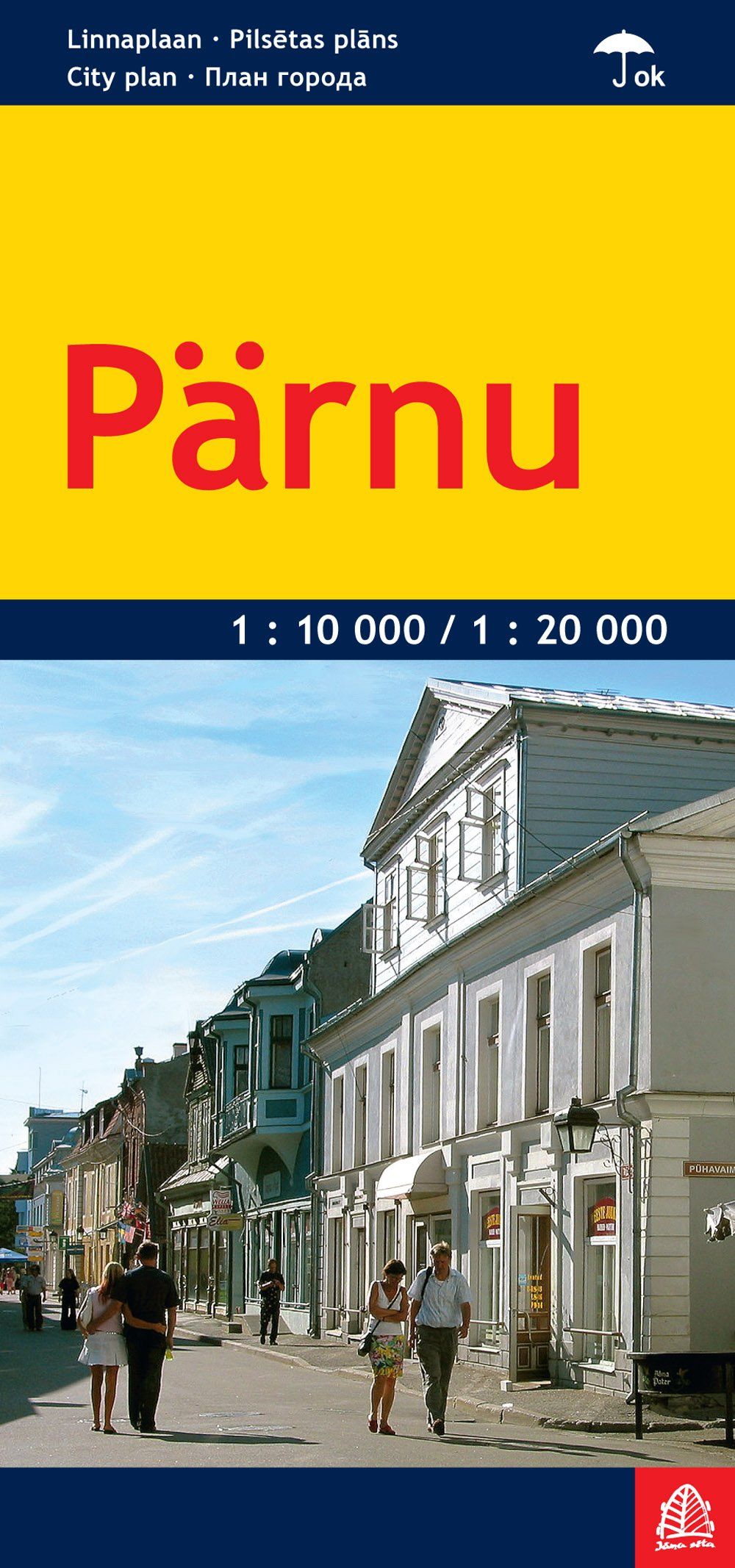 Plan de ville - Parnu (Lettonie) | Jana Seta plan de ville Jana Seta Default Title