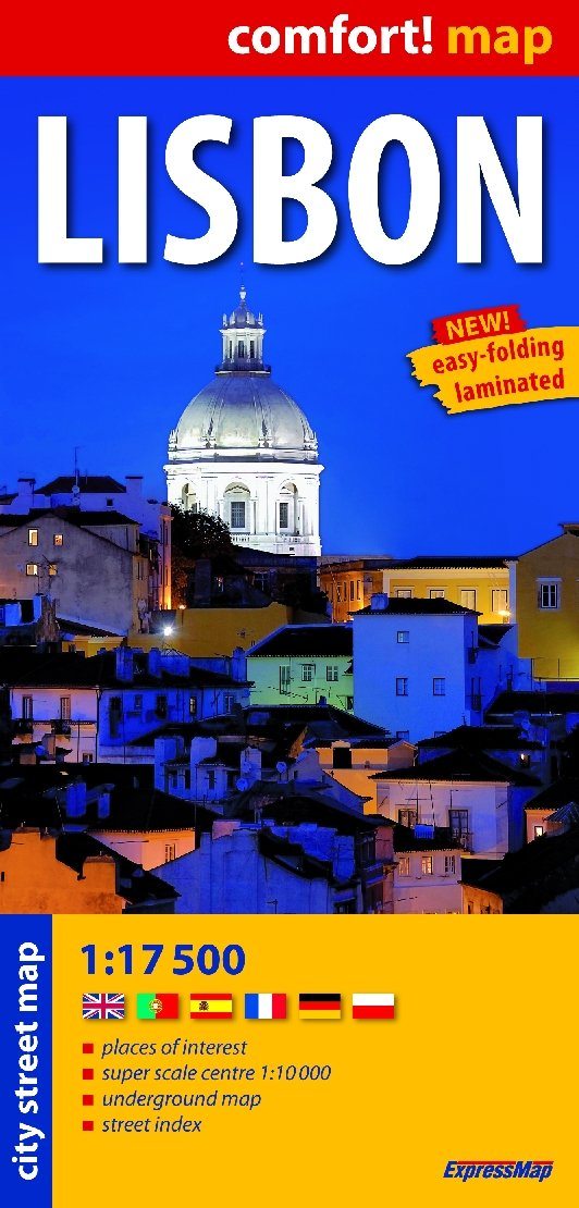 Plan de ville plastifié - Lisbonne | Express Map plan de ville Express Map Default Title