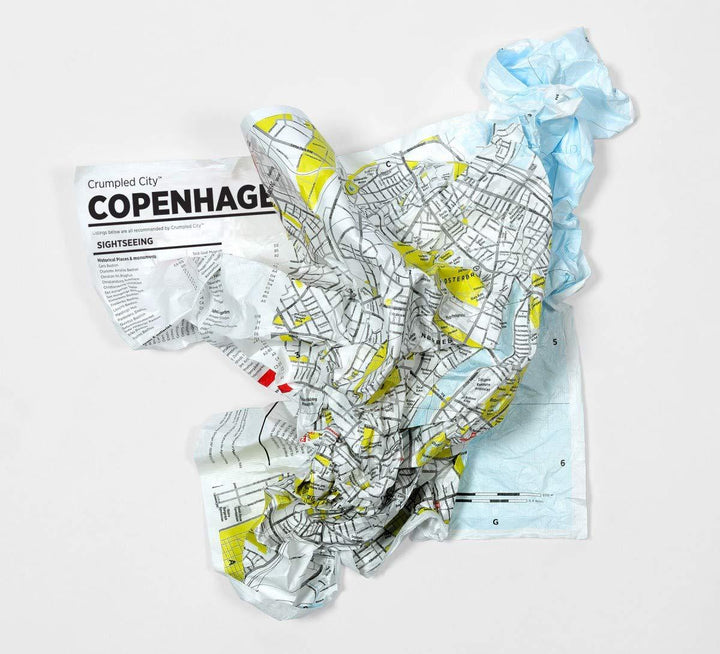 Plan de ville souple et léger - Istanbul | Palomar - Crumpled city carte pliée Palomar 