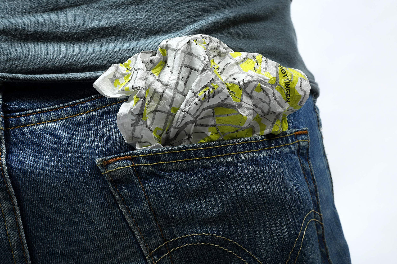 Plan de ville souple et léger - Istanbul | Palomar - Crumpled city plan de ville Palomar