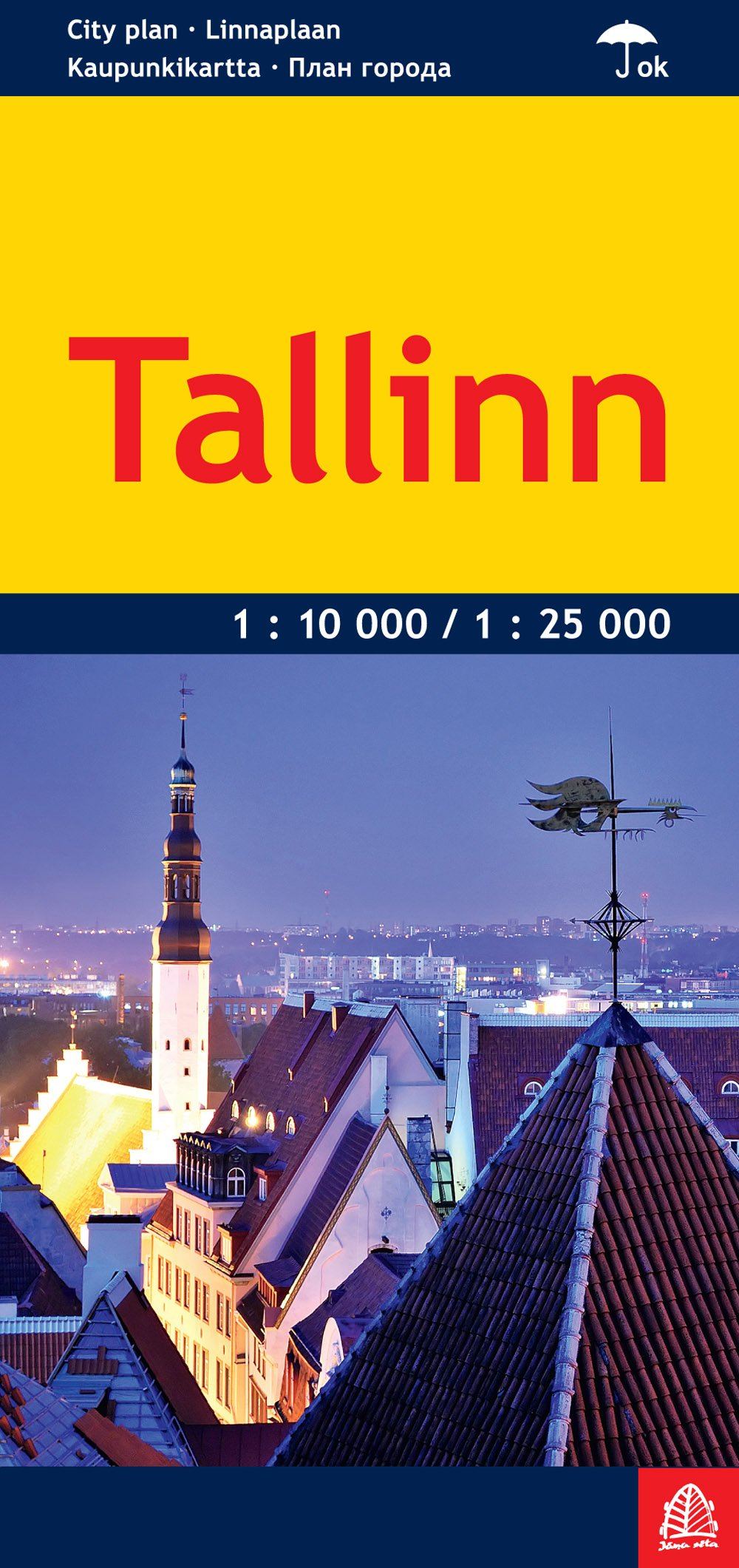 Plan de ville - Tallinn (Estonie) | Jana Seta plan de ville Jana Seta Default Title