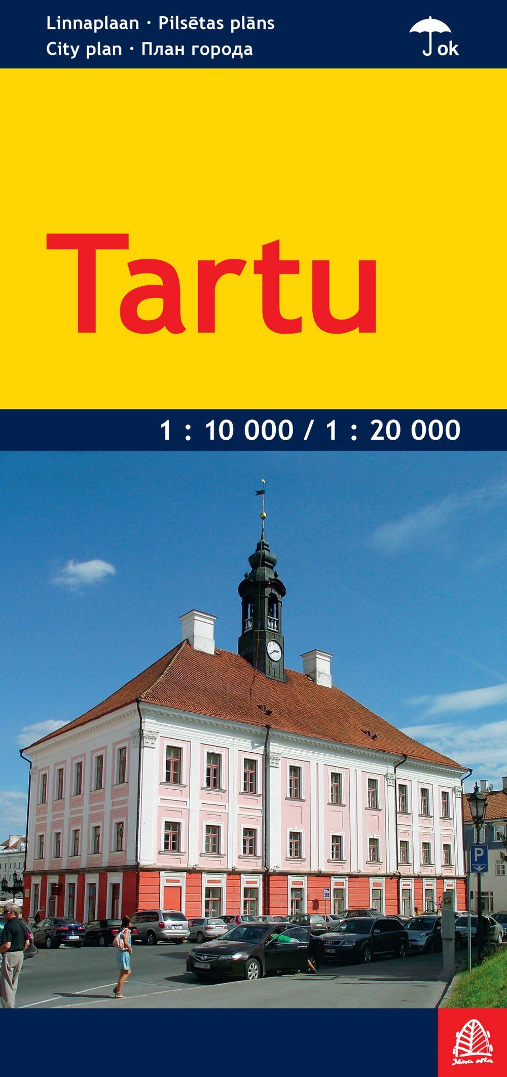 Plan de ville - Tartu (Estonie) | Jana Seta plan de ville Jana Seta Default Title