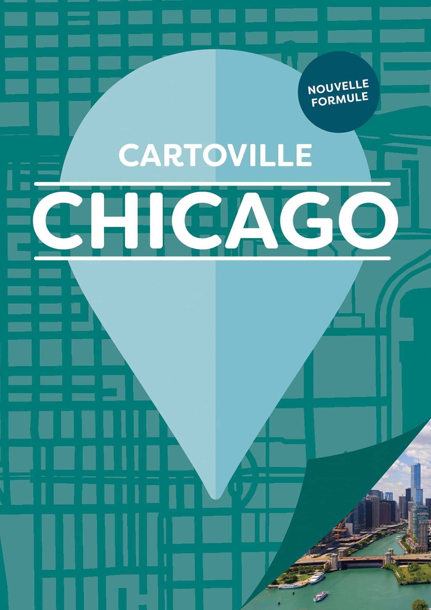 Guide de voyage de poche - Chicago | Cartoville guide de voyage Gallimard