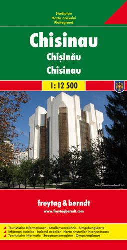 Plan détaillé - Chisinau (Moldavie) | Freytag & Berndt plan de ville Freytag & Berndt