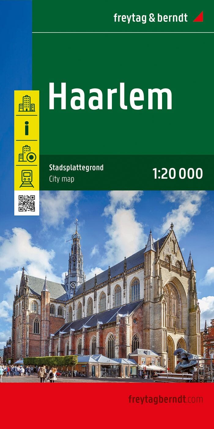 Plan détaillé - Haarlem | Freytag & Berndt plan de ville Freytag & Berndt