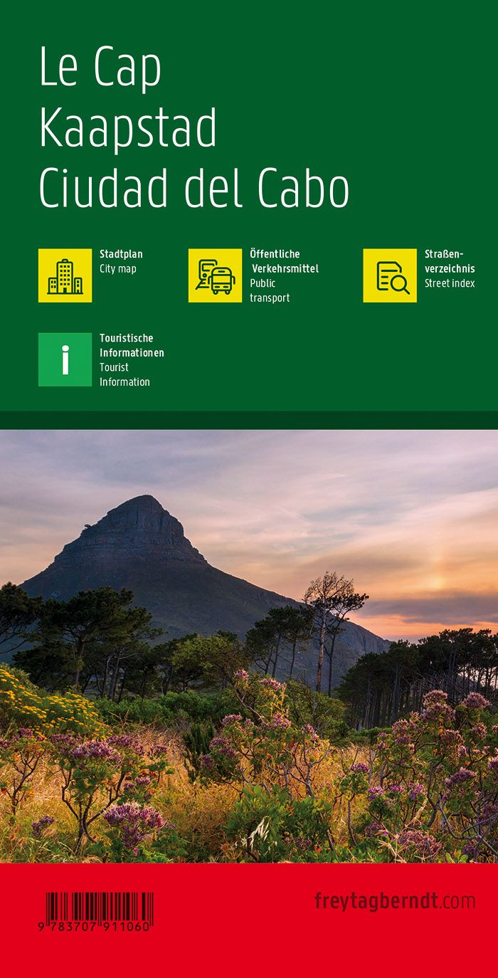 Plan détaillé - Le Cap (Afrique du Sud) | Freytag & Berndt plan de ville Freytag & Berndt