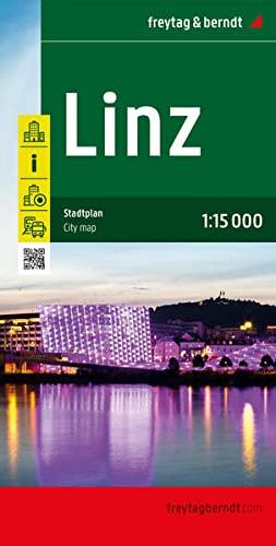 Plan détaillé - Linz | Freytag & Berndt carte pliée Freytag & Berndt 