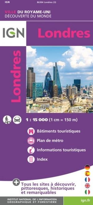 Plan détaillé - Londres | IGN plan de ville IGN