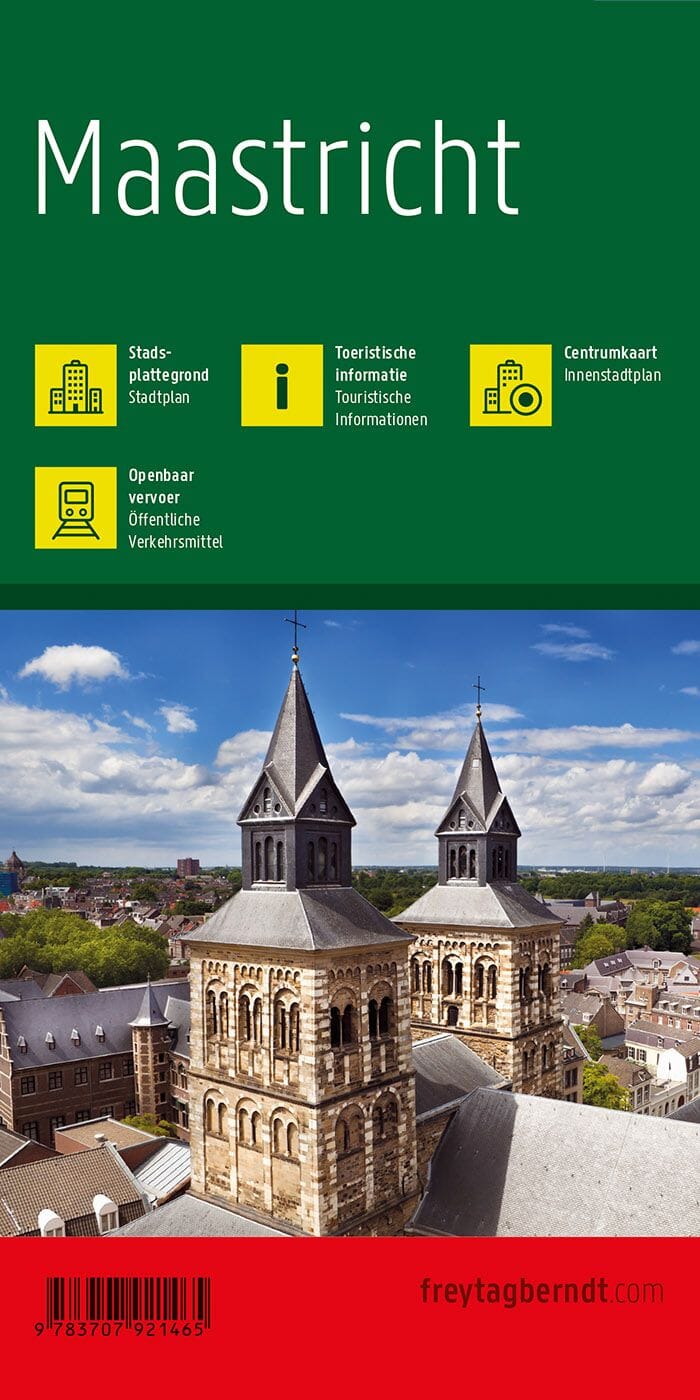 Plan détaillé - Maastricht | Freytag & Berndt carte pliée Freytag & Berndt 