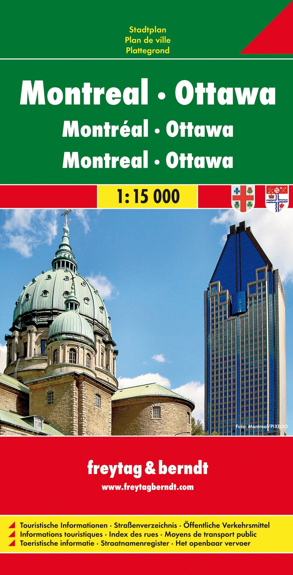 Plan détaillé - Ottawa, Montréal | Freytag & Berndt plan de ville Freytag & Berndt Default Title