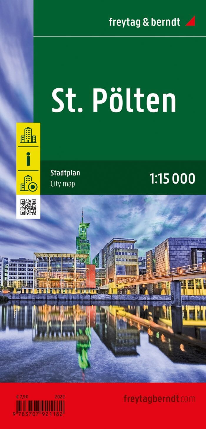 Plan détaillé - St. Pölten (Autriche) | Freytag & Berndt plan de ville Freytag & Berndt