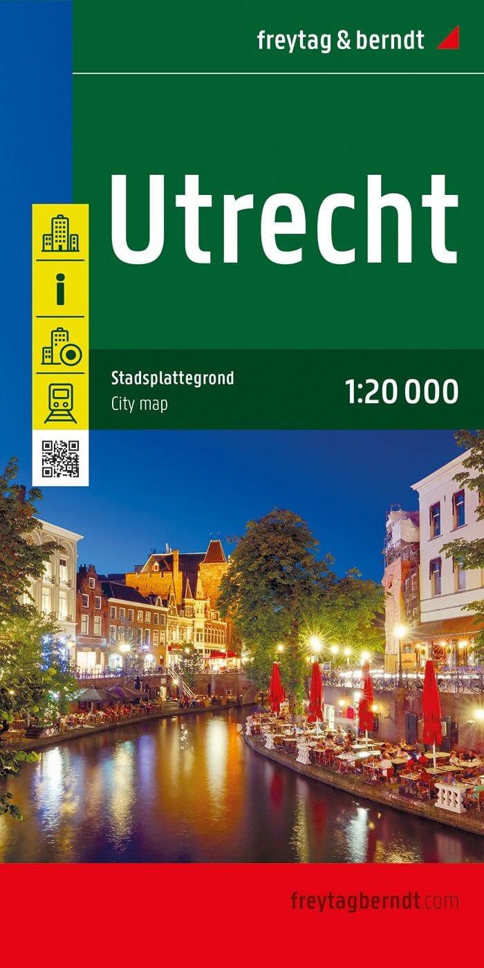 Plan détaillé - Utrecht | Freytag & Berndt carte pliée Freytag & Berndt 