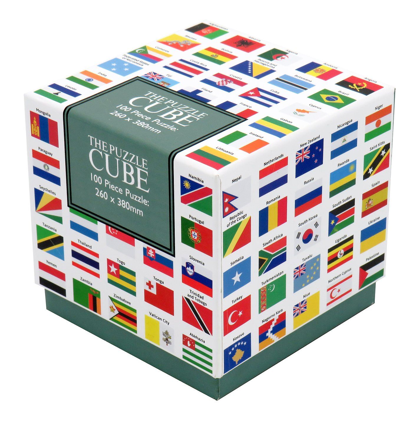 Puzzle (100 pièces) - Drapeaux du monde (en anglais) | Robert Frederick puzzle Robert Frederick 