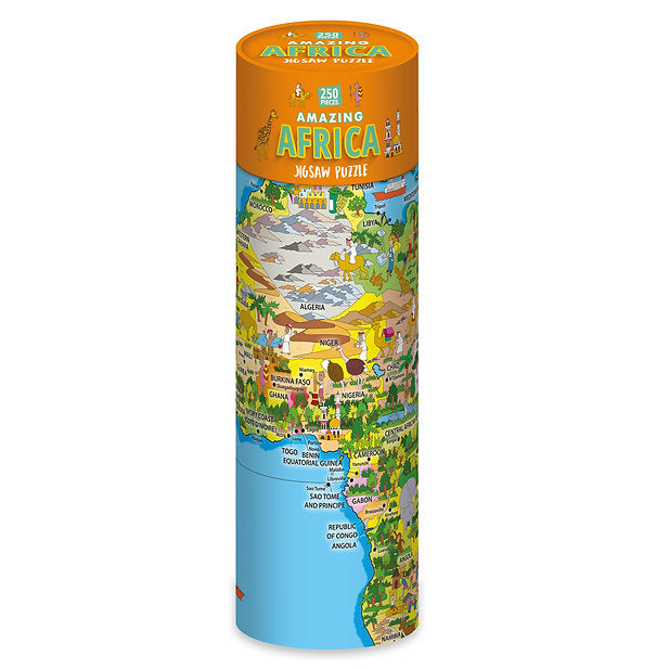 Puzzle (250 pièces) - Amazing Africa (en anglais) | Robert Frederick puzzle Robert Frederick 