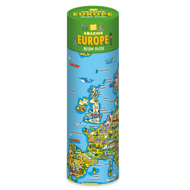 Puzzle (250 pièces) - Amazing Europe (en anglais) | Robert Frederick puzzle Robert Frederick 