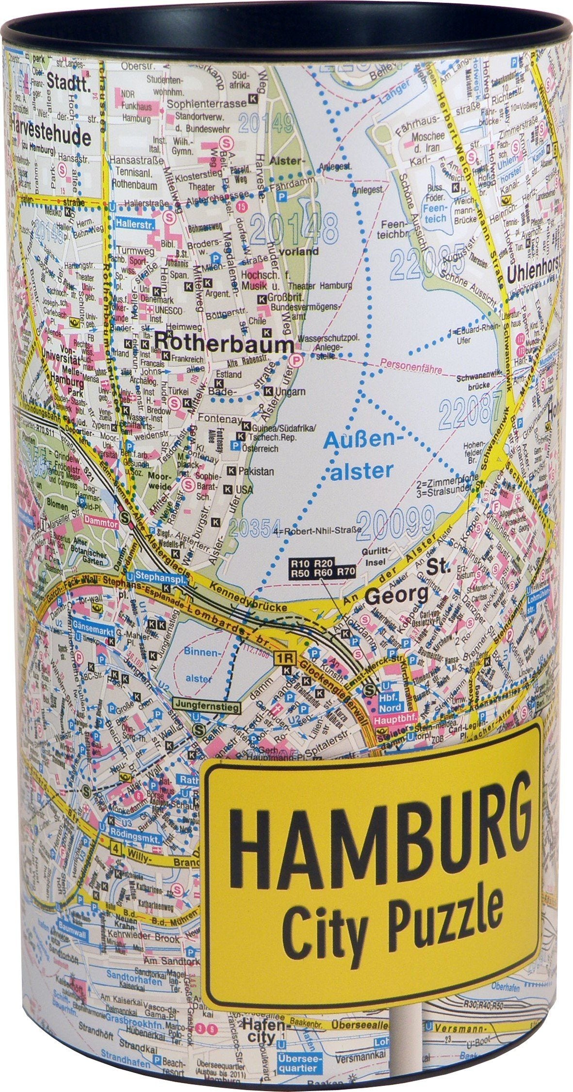 Puzzle de Hambourg (500 pièces) | City Puzzle puzzle City puzzle 
