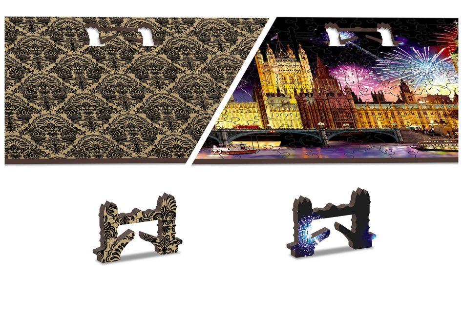 Puzzle en bois - Londres la nuit - 300 pièces | Wooden City puzzle Wooden City 