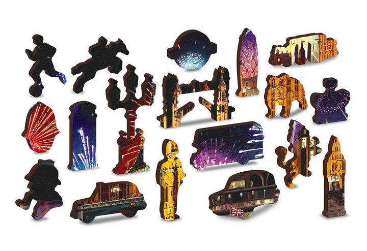 Puzzle en bois - Londres la nuit - 300 pièces | Wooden City puzzle Wooden City 