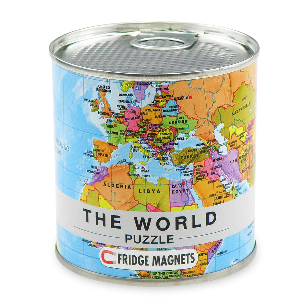 Puzzle magnétique du monde (en anglais) - 100 pièces | Maps International puzzle Maps International 